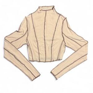 Eye Candy Couture Mock Neck Long Sleeve Top – Size S